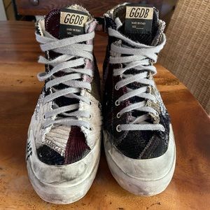 Golden goose Francy penstar patchwork high top